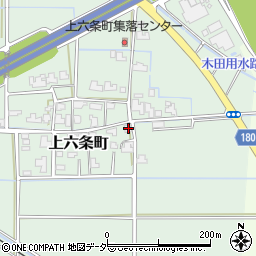 福井県福井市上六条町24-30周辺の地図