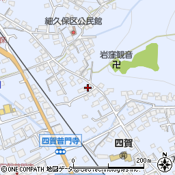 長野県諏訪市四賀普門寺172周辺の地図