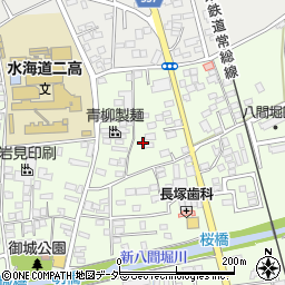 茨城県常総市水海道橋本町3561-1周辺の地図