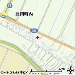 茨城県常総市豊岡町丙292周辺の地図