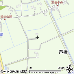 埼玉県春日部市芦橋372周辺の地図