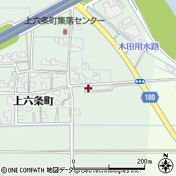 福井県福井市上六条町24-33周辺の地図