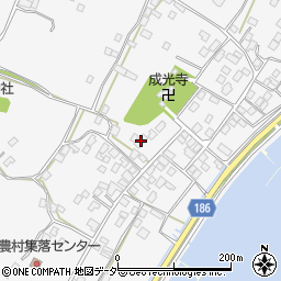 茨城県行方市白浜232周辺の地図