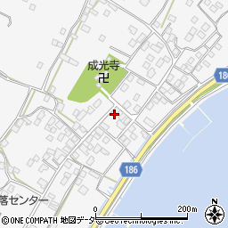 茨城県行方市白浜251周辺の地図
