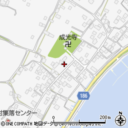 茨城県行方市白浜256周辺の地図