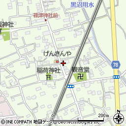 埼玉県白岡市篠津2090周辺の地図