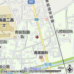 茨城県常総市水海道橋本町3584-1周辺の地図