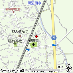 埼玉県白岡市篠津2092周辺の地図