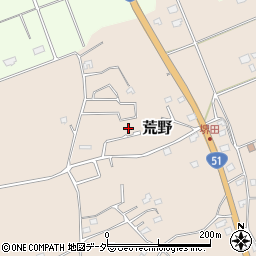 茨城県鹿嶋市荒野855-9周辺の地図