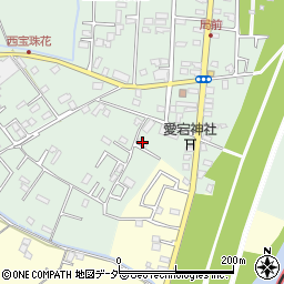 埼玉県春日部市西宝珠花170周辺の地図