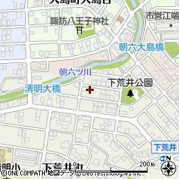 福井県福井市下荒井町5周辺の地図