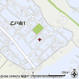 茨城県土浦市乙戸南1丁目12周辺の地図