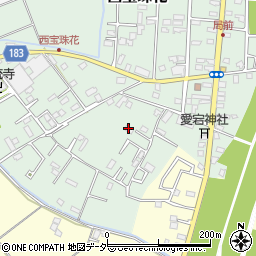 埼玉県春日部市西宝珠花241周辺の地図