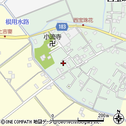 埼玉県春日部市西宝珠花339周辺の地図