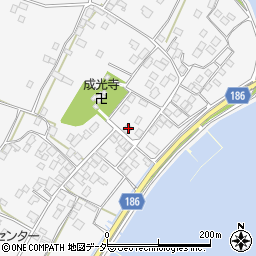 茨城県行方市白浜268周辺の地図