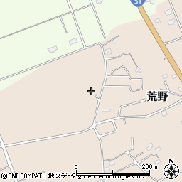 茨城県鹿嶋市荒野2315-2周辺の地図