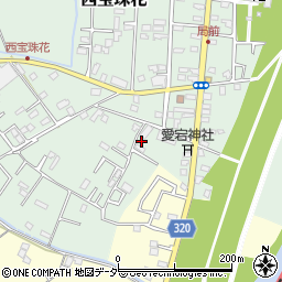 埼玉県春日部市西宝珠花169周辺の地図