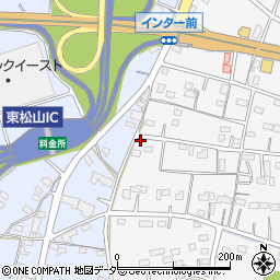 埼玉県東松山市下青鳥1周辺の地図