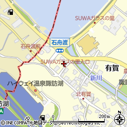 ユメックス諏訪豊田店周辺の地図