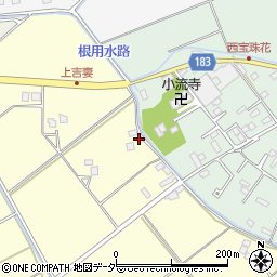 埼玉県春日部市上吉妻406周辺の地図