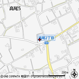 埼玉県北本市高尾5丁目1周辺の地図