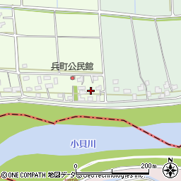 茨城県常総市兵町1周辺の地図