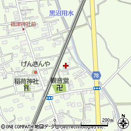 埼玉県白岡市篠津2097周辺の地図
