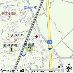 埼玉県白岡市篠津2095周辺の地図
