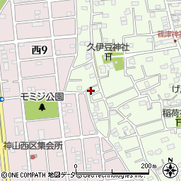 埼玉県白岡市篠津1789周辺の地図