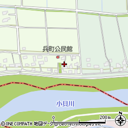 茨城県常総市兵町2周辺の地図
