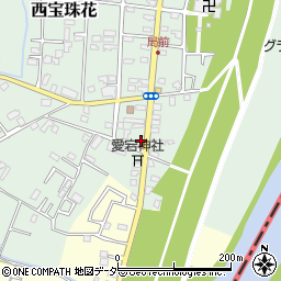 埼玉県春日部市西宝珠花136周辺の地図