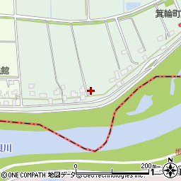 茨城県常総市箕輪町102周辺の地図