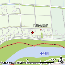 茨城県常総市兵町9周辺の地図