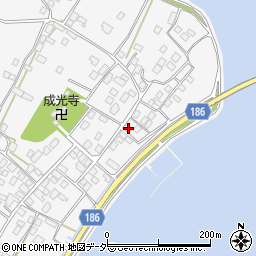 茨城県行方市白浜282周辺の地図