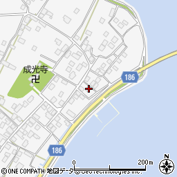 茨城県行方市白浜283周辺の地図