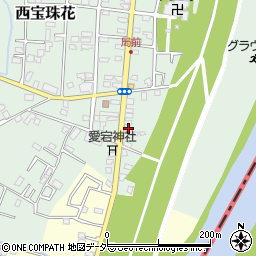 埼玉県春日部市西宝珠花148周辺の地図