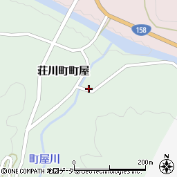 岐阜県高山市荘川町町屋362周辺の地図