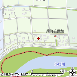 茨城県常総市兵町10周辺の地図
