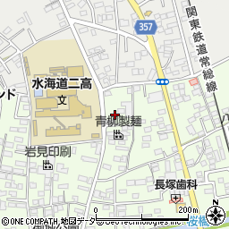 茨城県常総市水海道橋本町3551-7周辺の地図