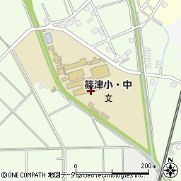 白岡市立篠津中学校周辺の地図