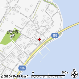 茨城県行方市白浜285周辺の地図