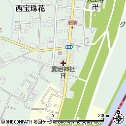 埼玉県春日部市西宝珠花137周辺の地図