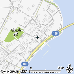 茨城県行方市白浜284周辺の地図