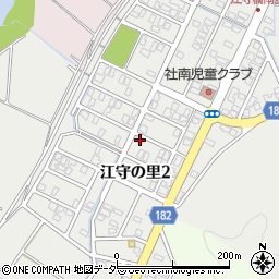福井県福井市江守の里2丁目1110周辺の地図