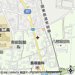 茨城県常総市水海道橋本町3578周辺の地図