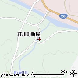 岐阜県高山市荘川町町屋364周辺の地図