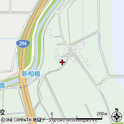 茨城県常総市新井木町609周辺の地図