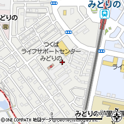 マストライフみどりのＦ周辺の地図