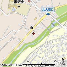 水道建設株式会社茅野支社周辺の地図