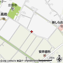 埼玉県白岡市高岩2106周辺の地図